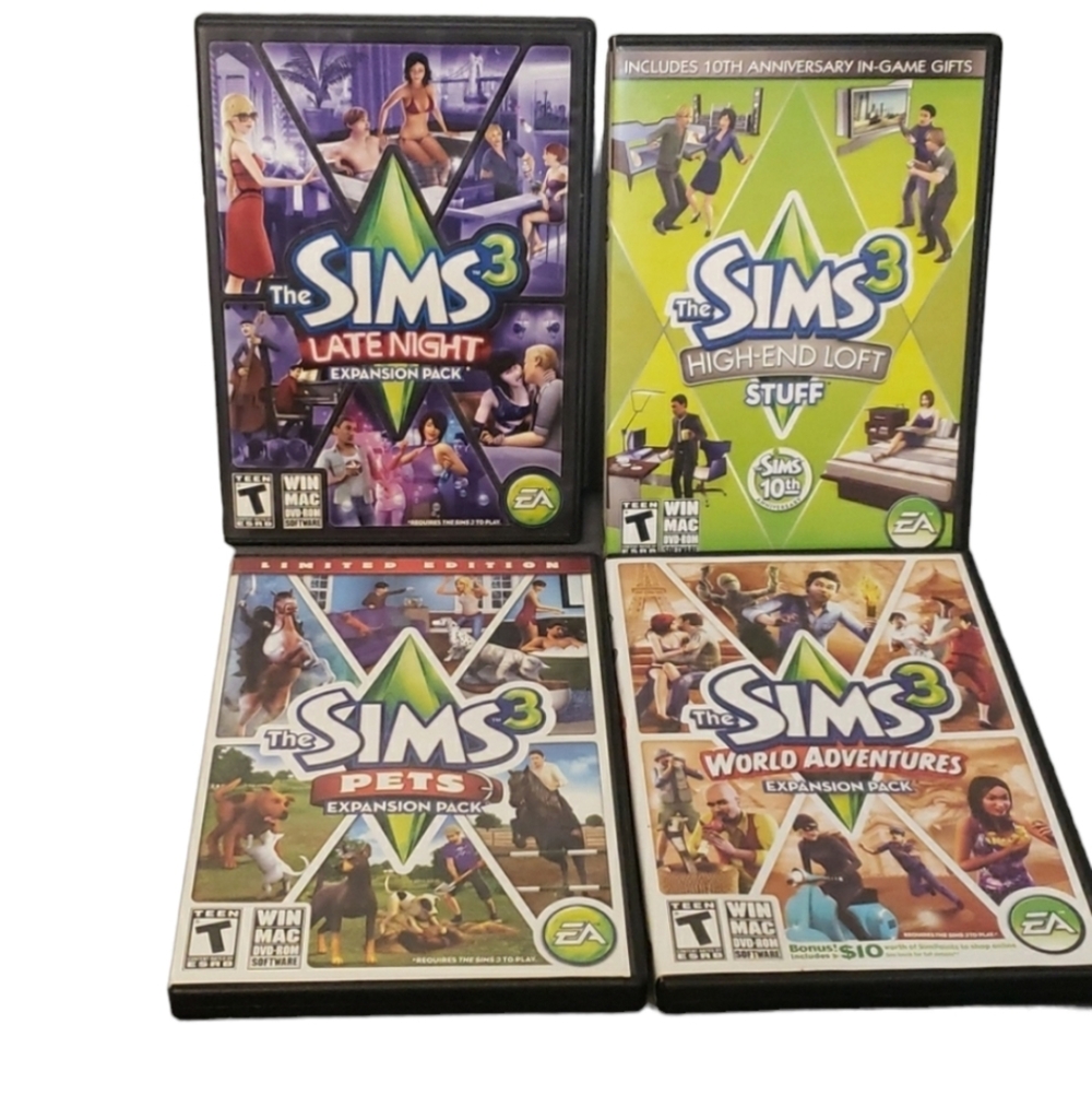 4 Sims 3 Games